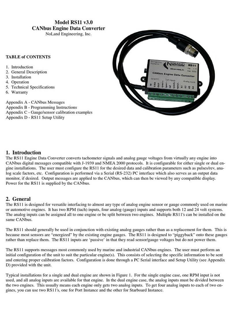 Noland Engineering RS11 v3.0 manual