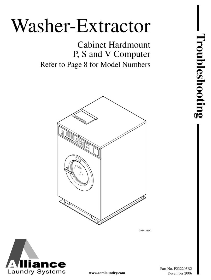 Alliance Laundry Systems HC18PC2 Programming manual