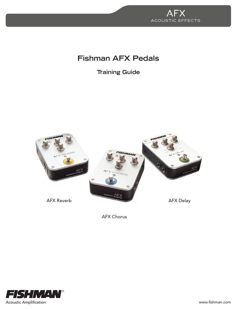 Fishman AFX REVERB Training guide
