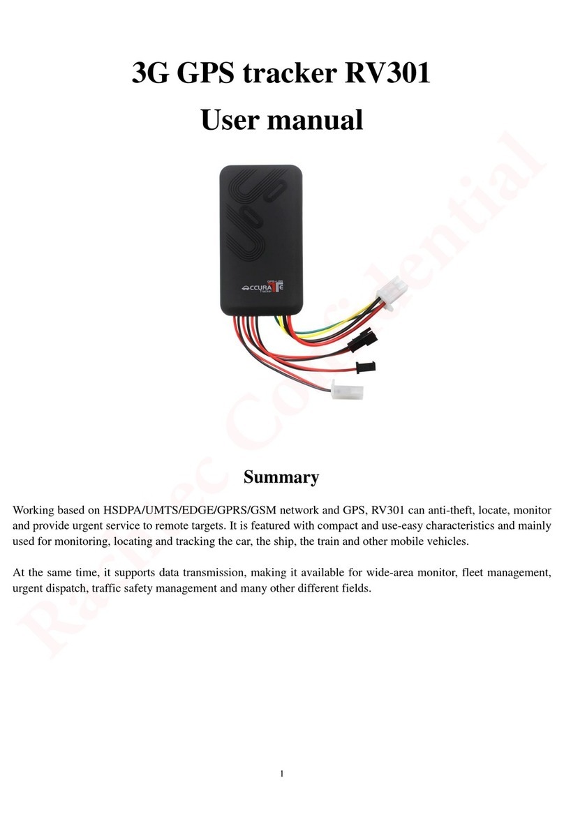 Rachtec RV301 User manual