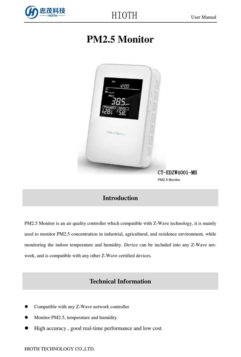 Hioth CT-EDZW4001-MH user manual