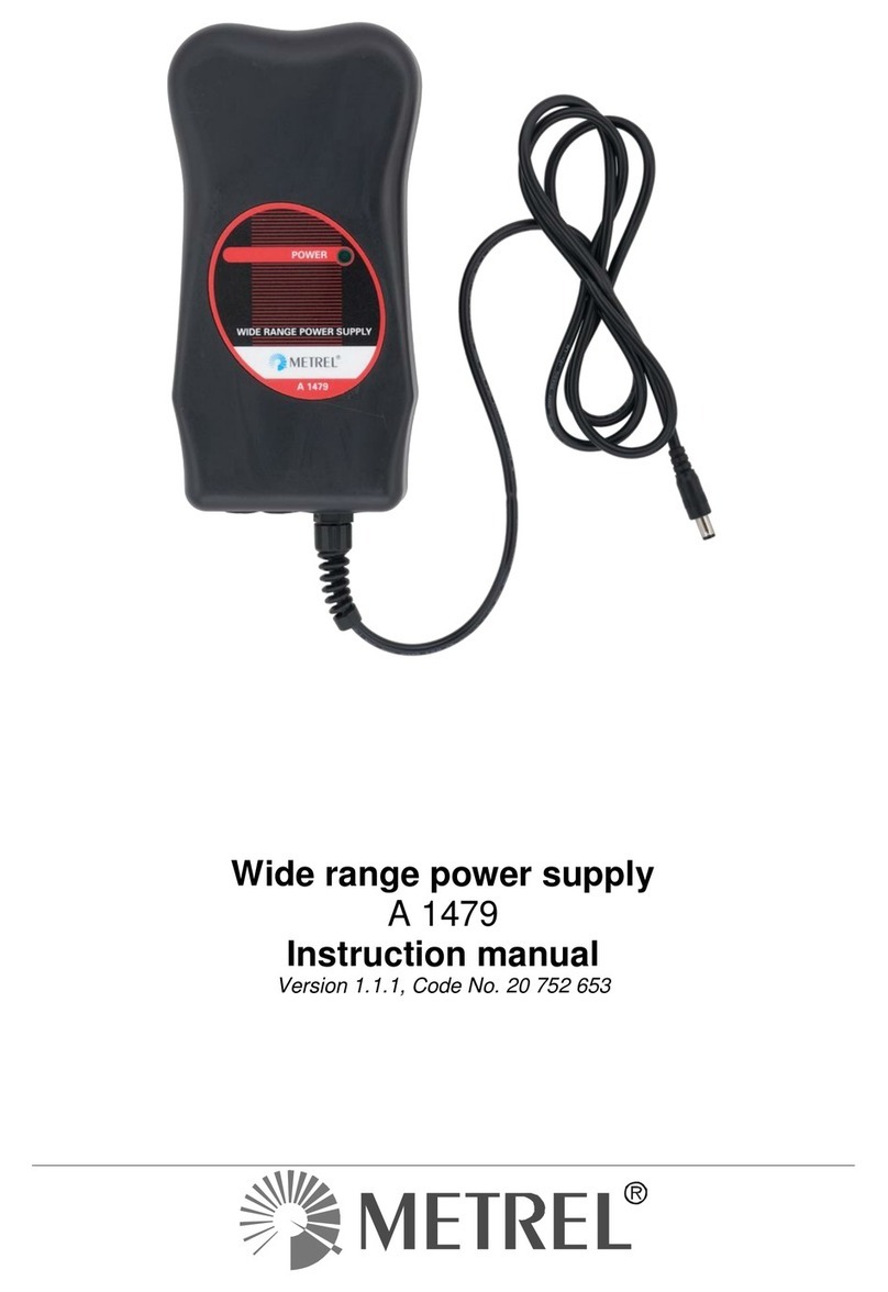 METREL A 1479 instruction manual