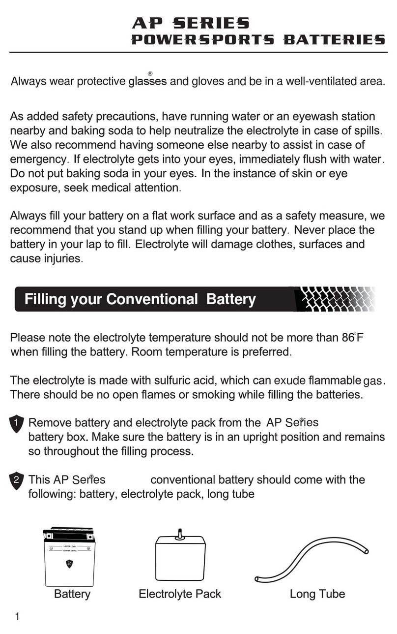 Universal Power Group AP Series quick start guide