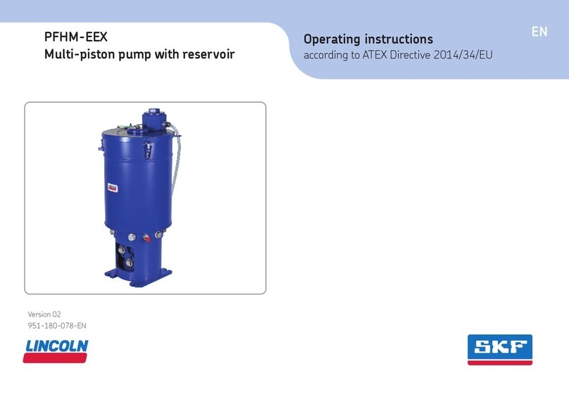 SKF Lincoln PFHM-EEX User manual