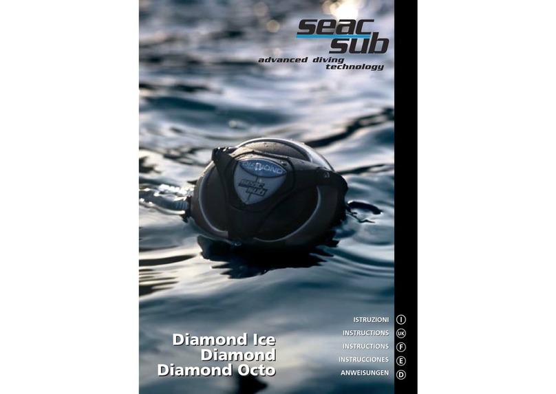 Seac Sub Diamond User manual