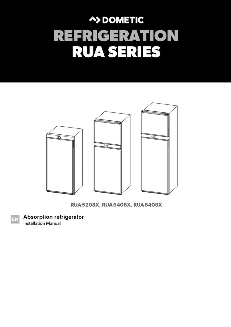 Dometic RUA Series User manual