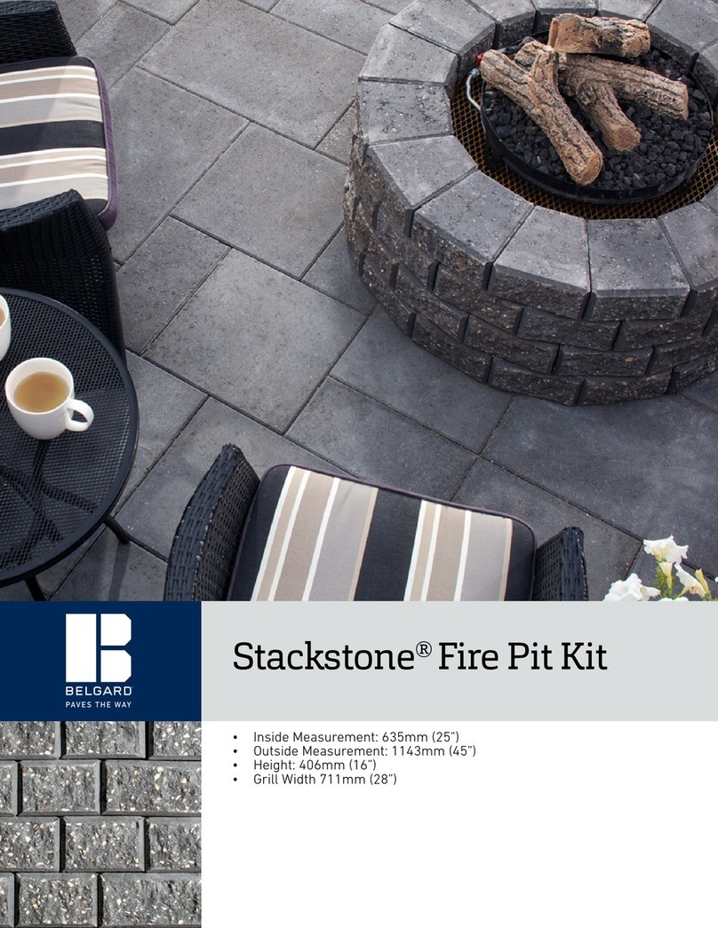 Belgard Stackstone Installation information