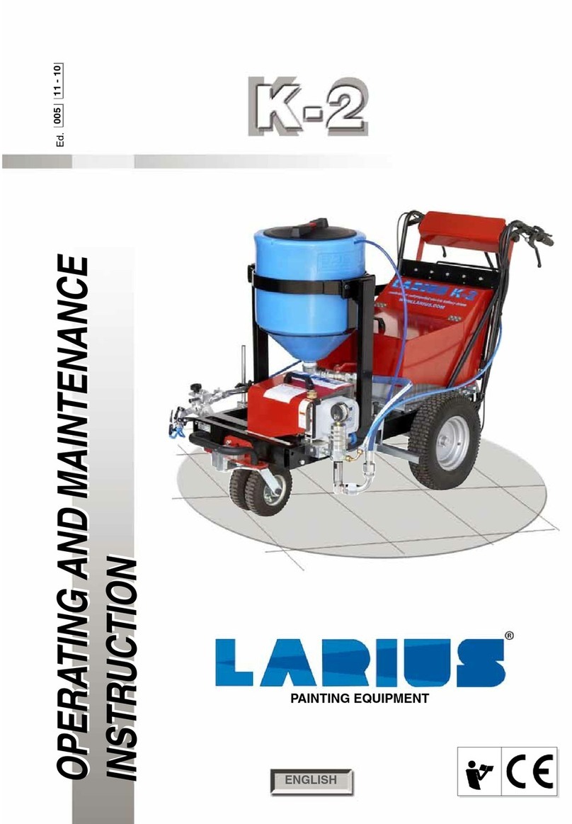 Larius K-2 Operating manual Larius K-2 Operating manual