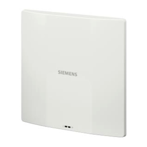 Siemens SCALANCE W1750D CLI Parts list manual