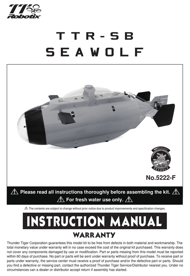 TT Robotix TTR-SB Seawolf instruction manual