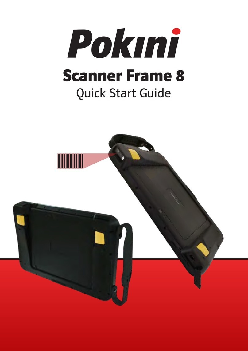 Pokini Scanner Frame 8 User manual