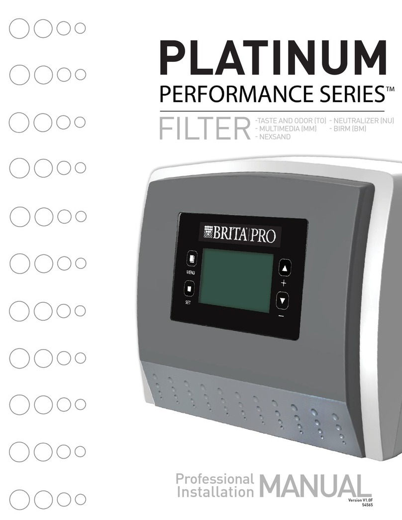 Brita Platinum Performance Series User manual