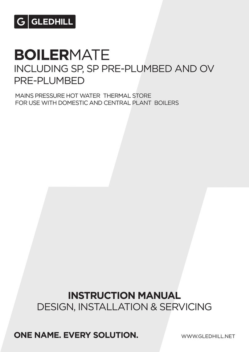 gledhill BOILERMATE OV PP User manual