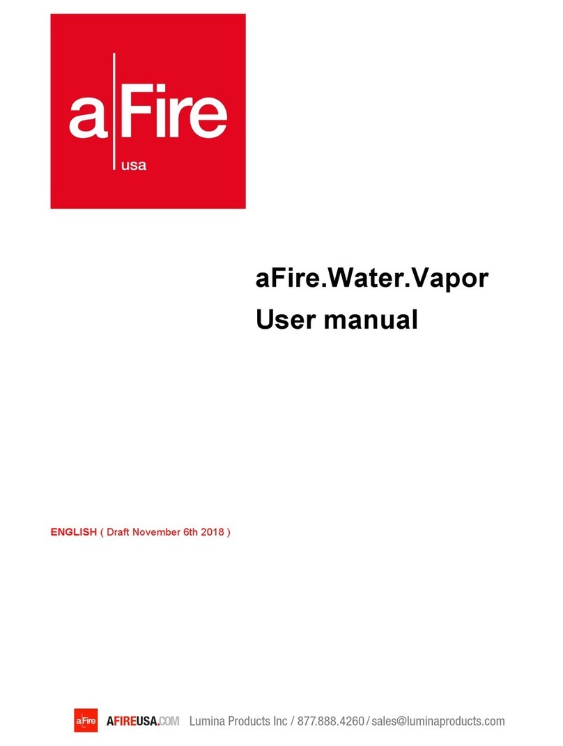 Lumina Products aFire AWO Series user manual