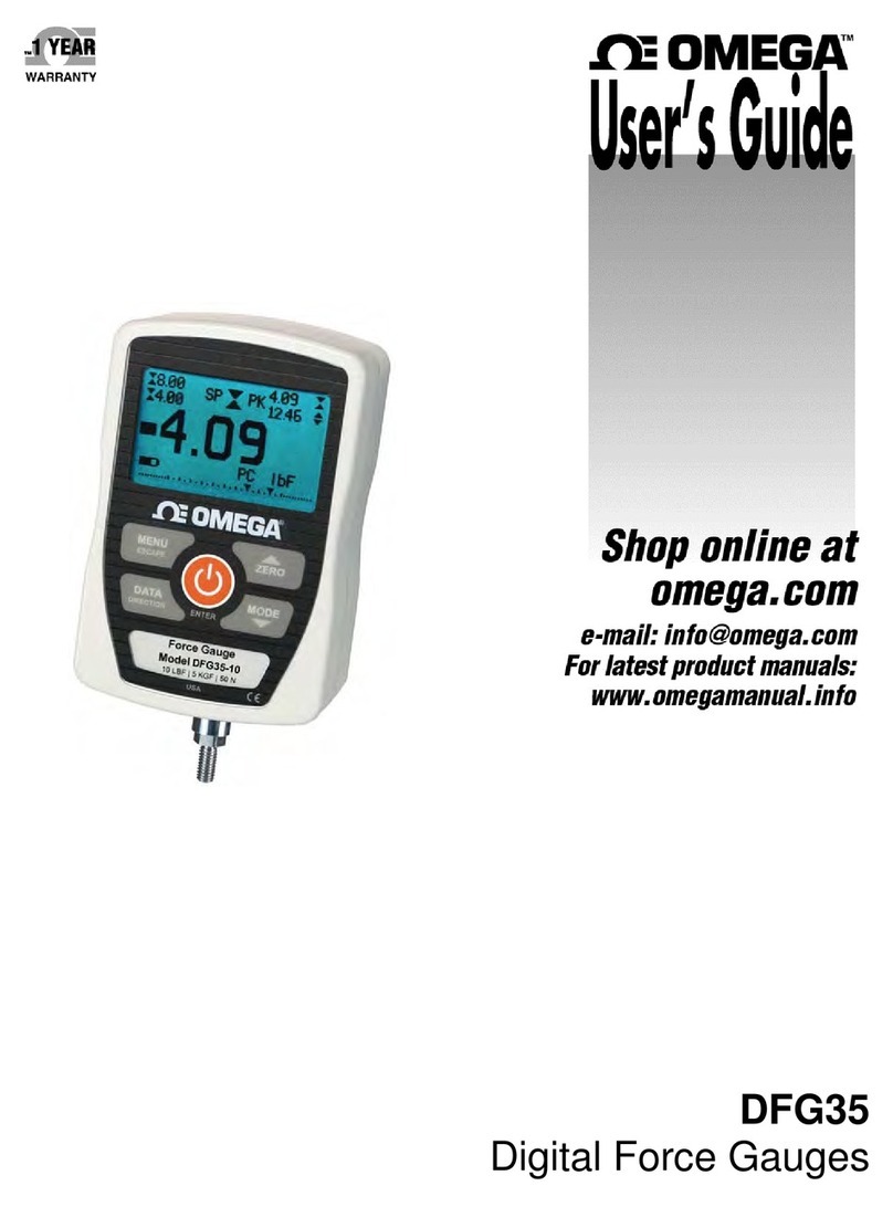 Omega Engineering DFG35 Series User manual