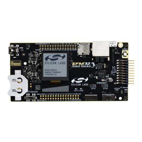 Silicon Laboratories EFM32 EFM32GG11 Giant Gecko Series quick start guide
