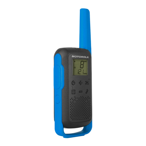 Motorola Talkabout T62 User manual