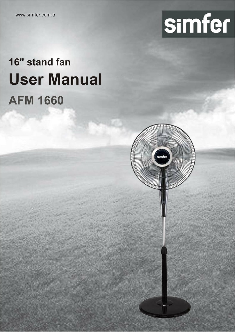 Simfer AFM 1660 user manual
