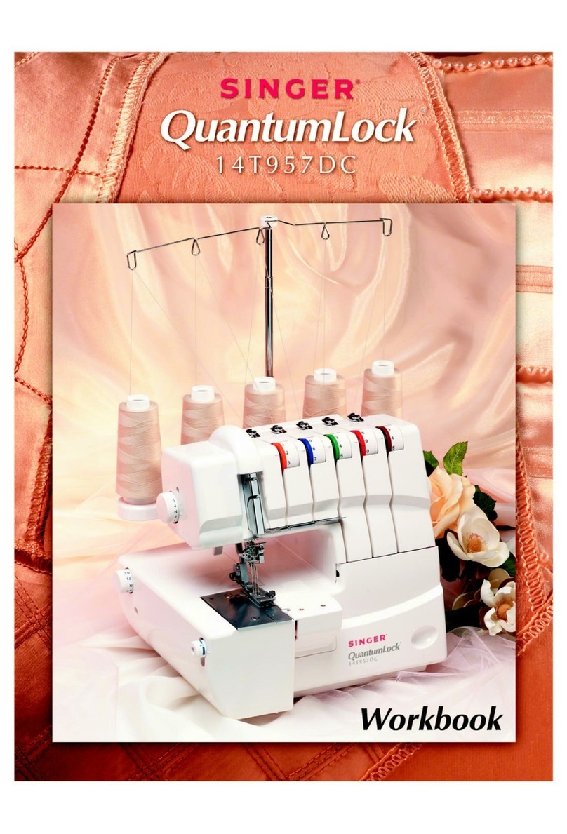 Singer Quantumlock 14T957DC Workbook