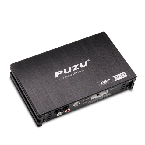 PUZU PZ-C7 Owner's manual & installation manual