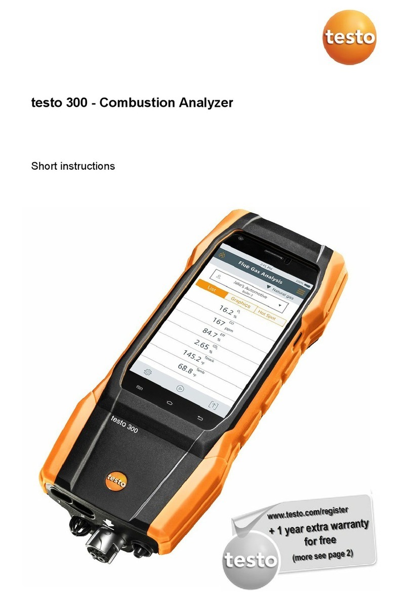 TESTO 300 Manual