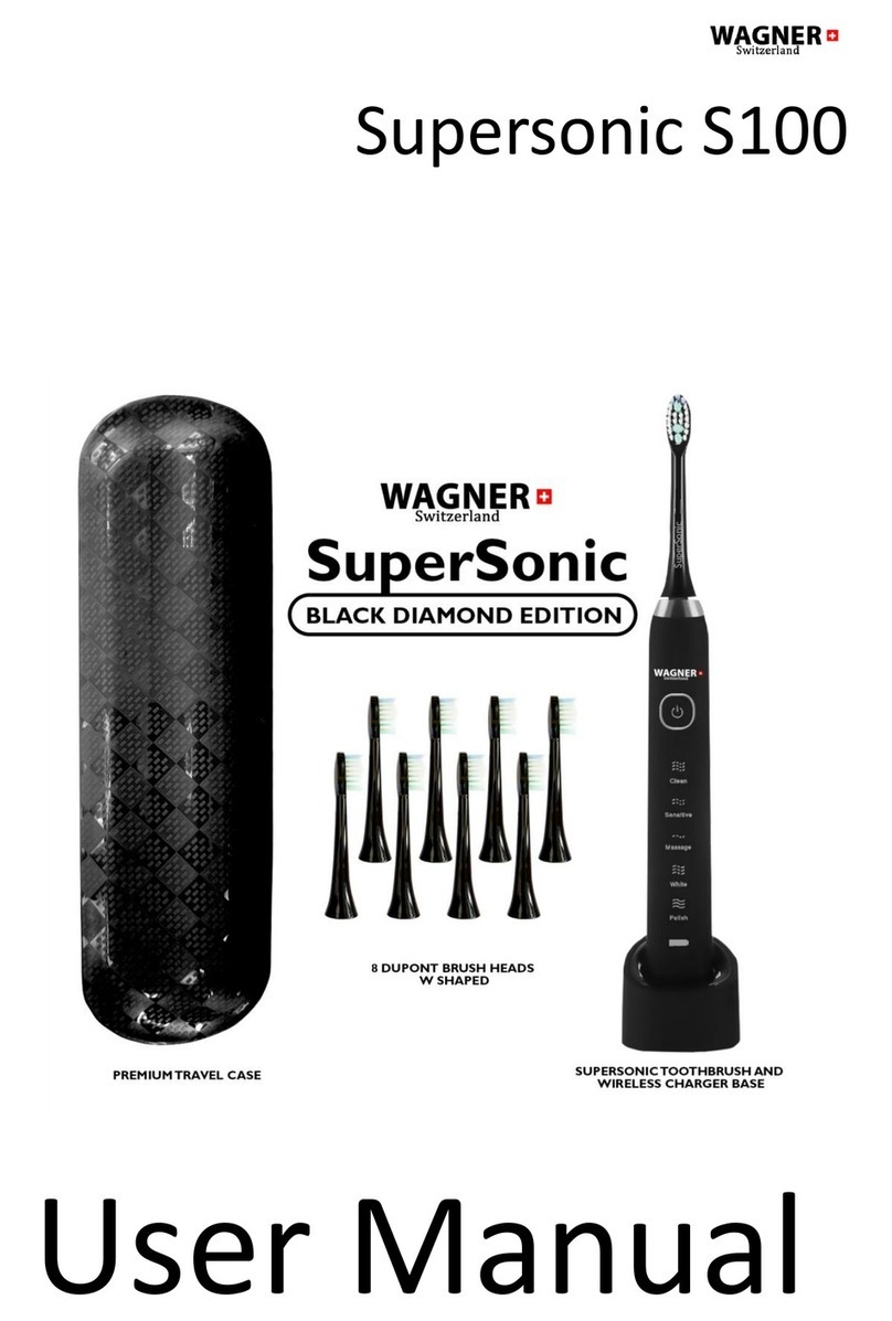 WAGNER Supersonic S100 Black Diamond Edition user manual WAGNER Supersonic S100 Black Diamond Edition user manual