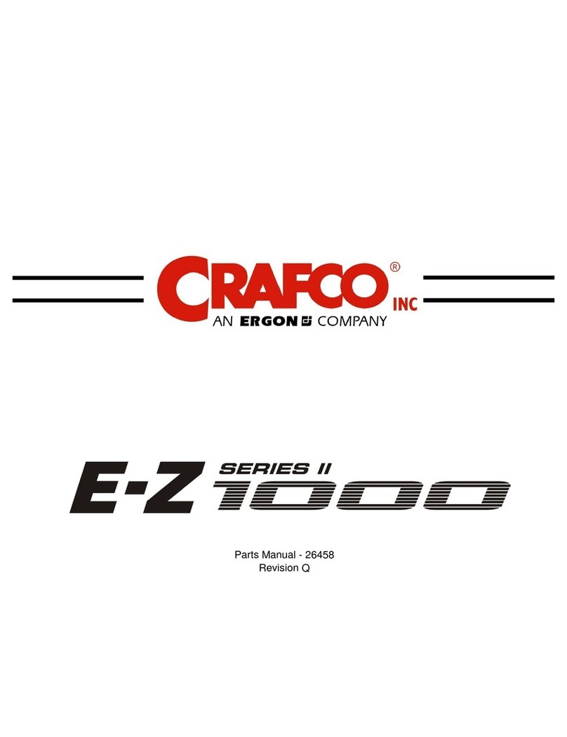 Ergon Crafco E-Z 1000 Series II parts manual