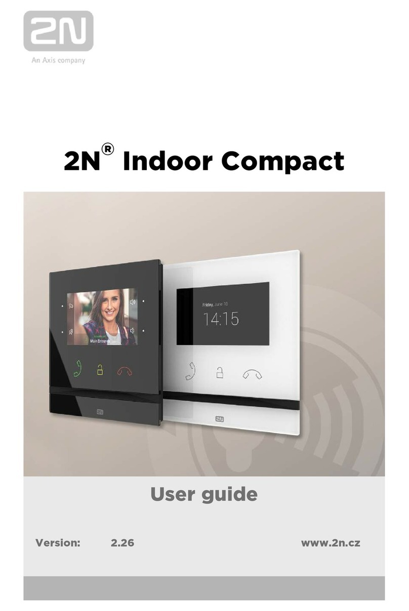 2N Telekomunikace 2N Indoor Compact User manual