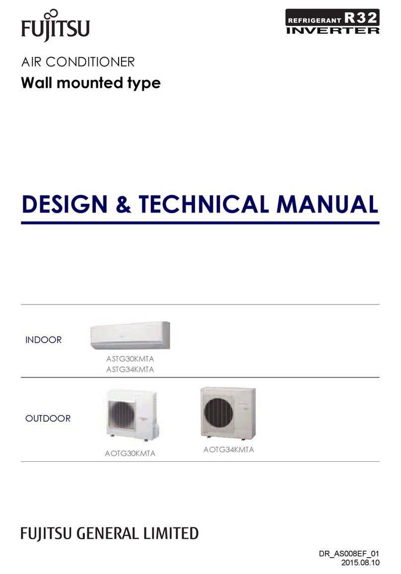 Fujitsu ASTG30KMTA Service manual
