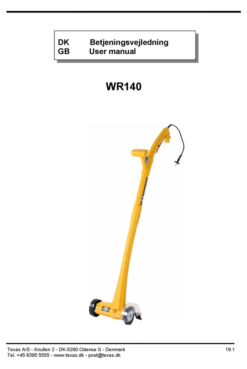 Texas A/S WR140 user manual