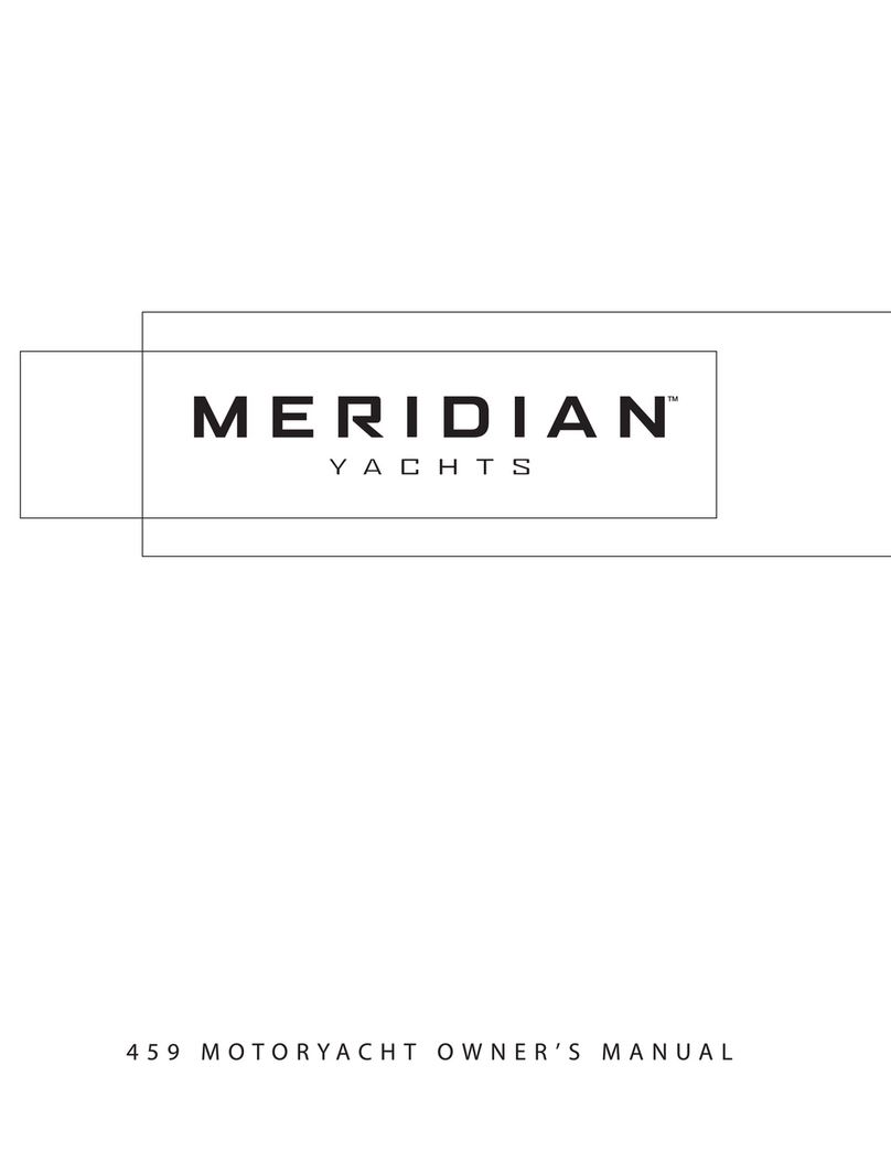 Meridian Yachts 459 owner's manual