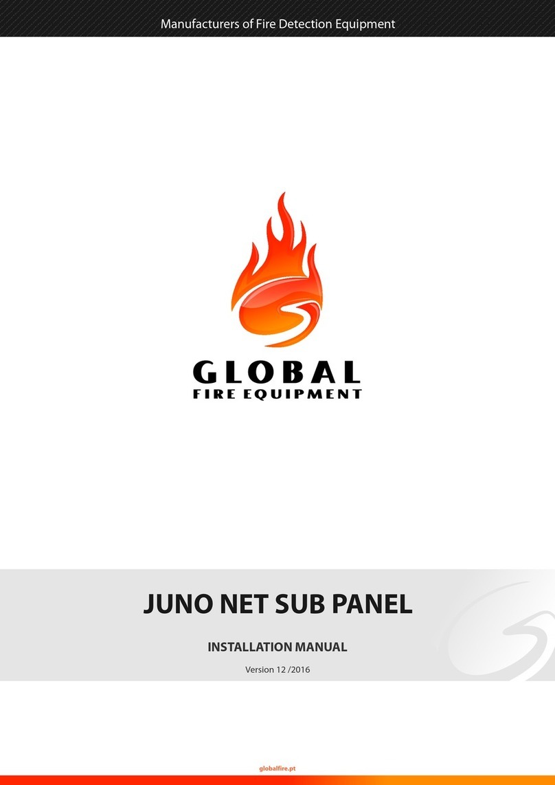 Global Fire Equipment J-NET-SP installation manual