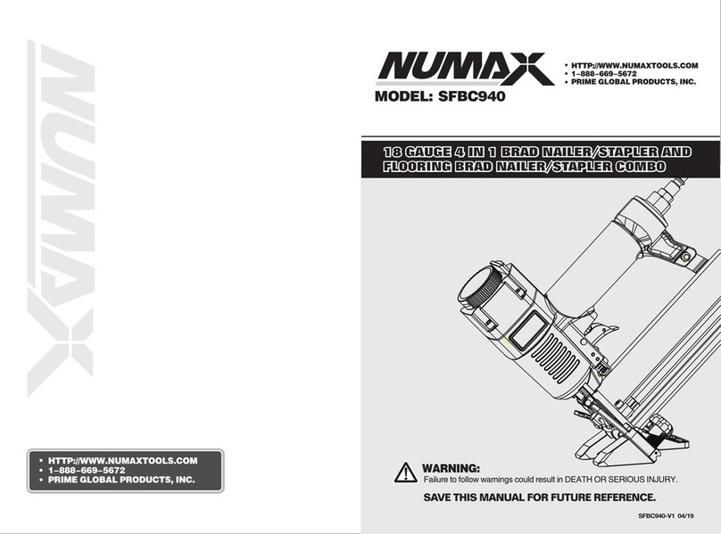Numax SFBC940 manual
