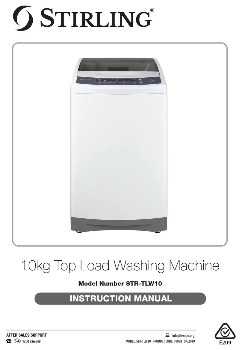 Stirling STR-TLW10 instruction manual
