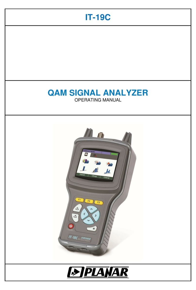 Planar IT-19C operating manual