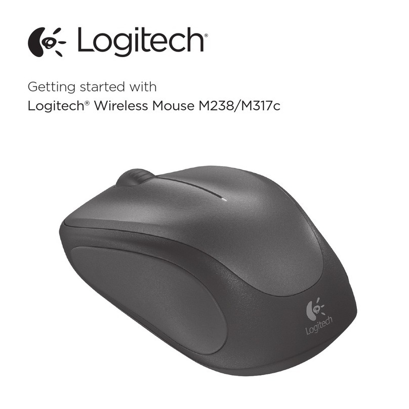 Logitech M238 User manual