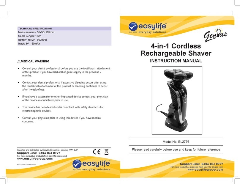 Easylife EL2776 instruction manual