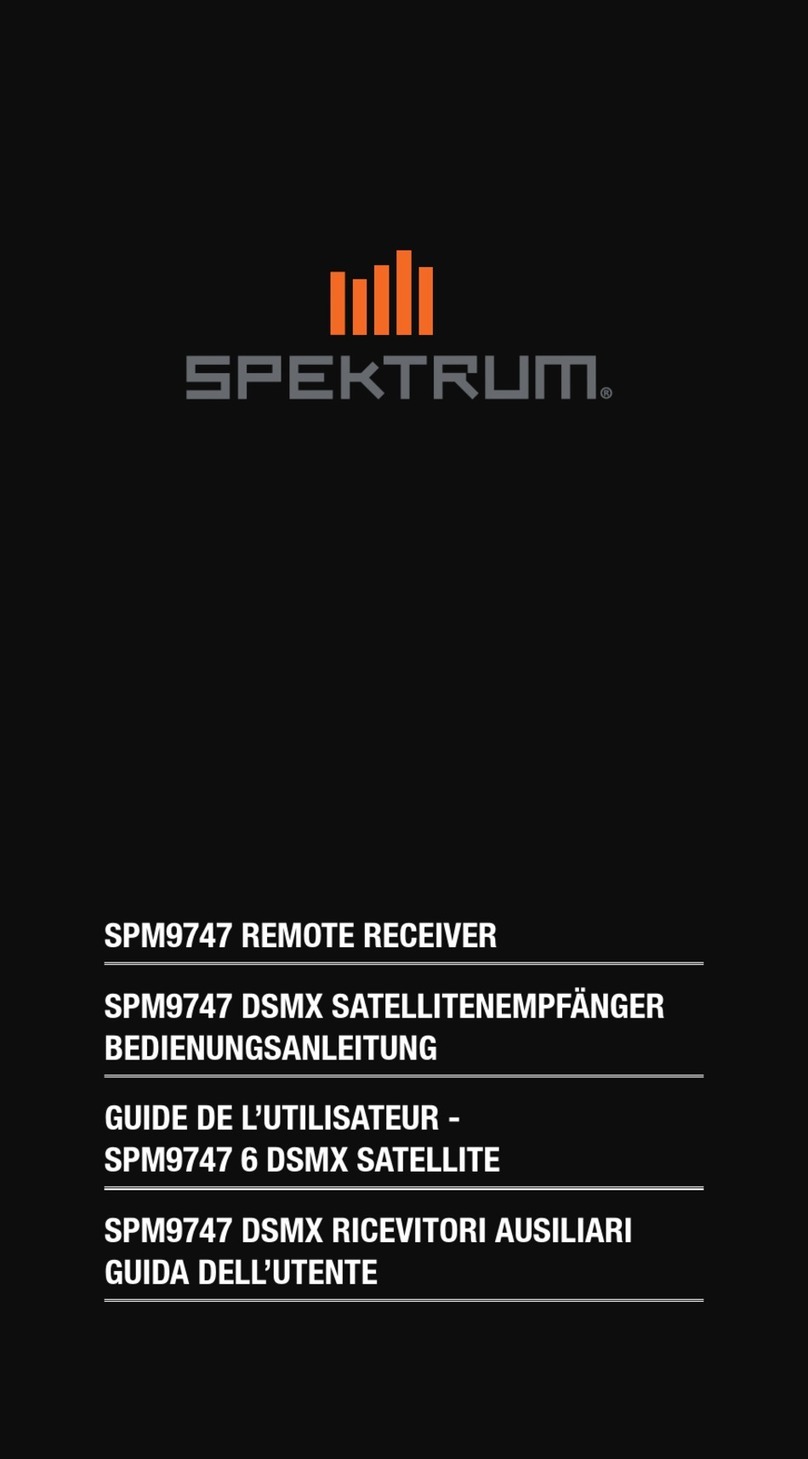 Spektrum SPM9747 manual