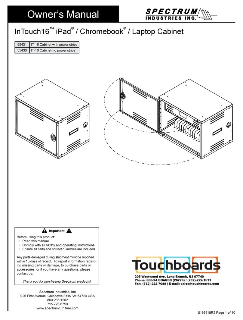 Spectrum Industries InTouch16 owner's manual