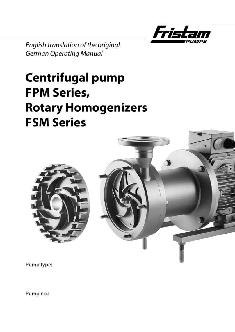 Fristam Pumps FPM Series User manual