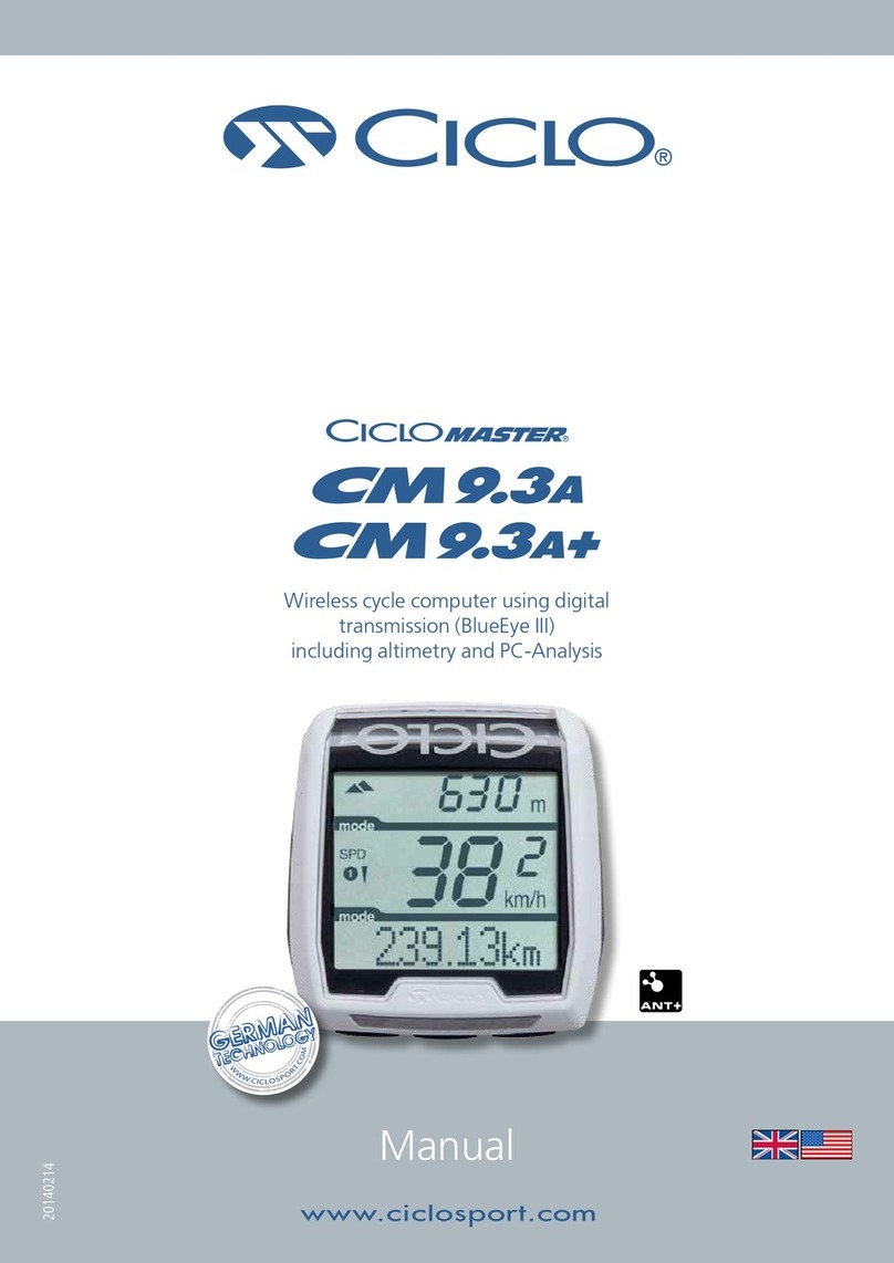 Ciclo MASTER CM9.3A manual