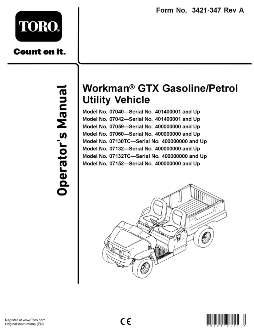 Toro Workman 07040 User manual