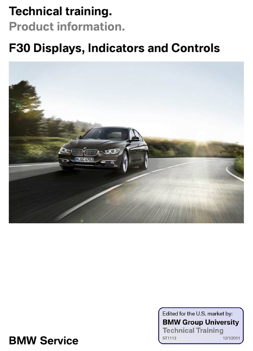 BMW F30 Technical training
