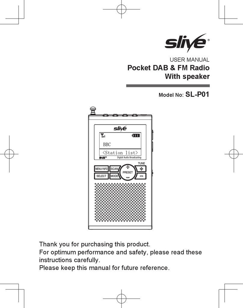 SLIVE SL-P01 user manual