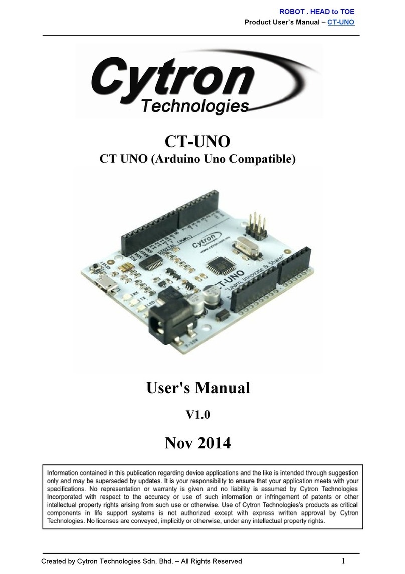 Cytron Technologies CT-UNO User manual