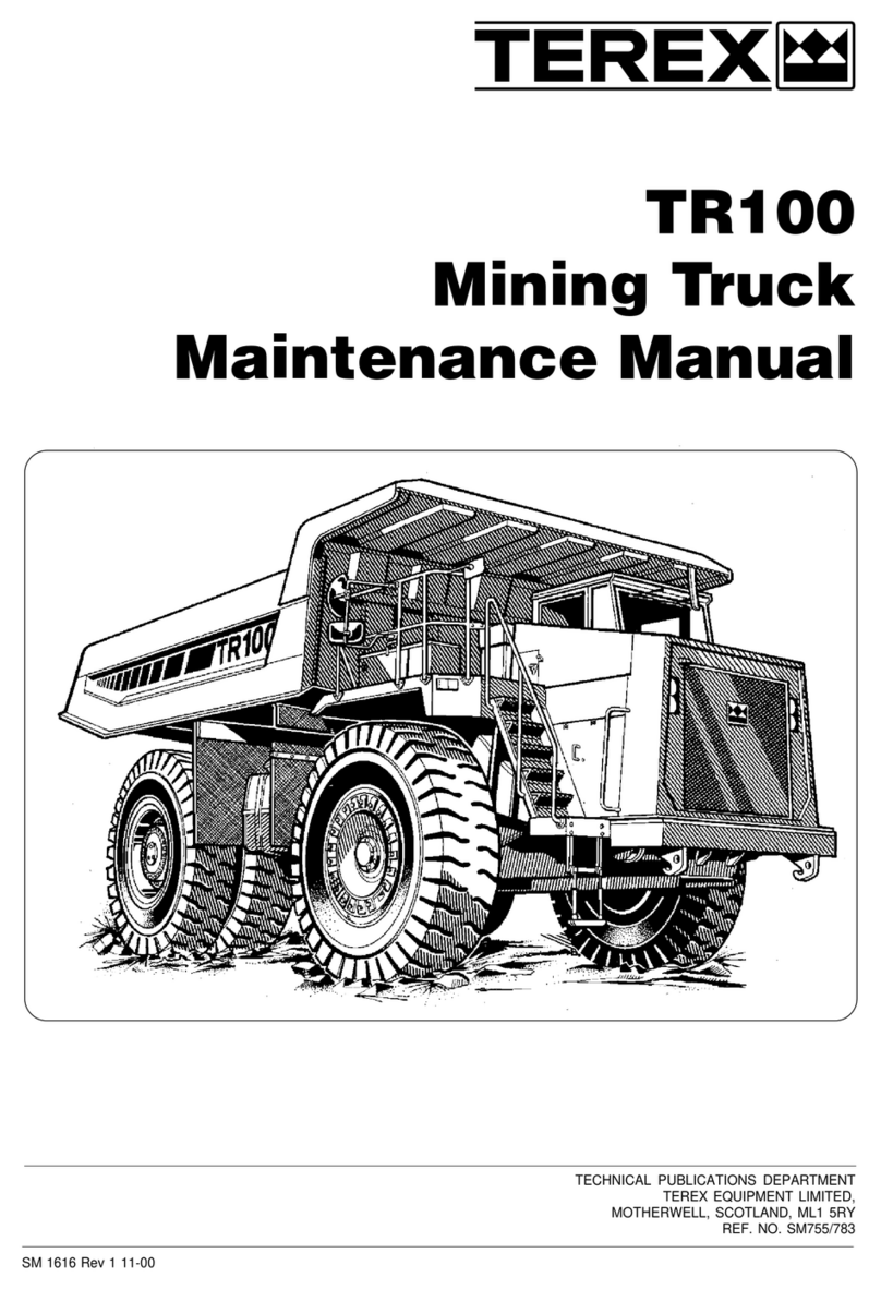 Terex TR100 User manual