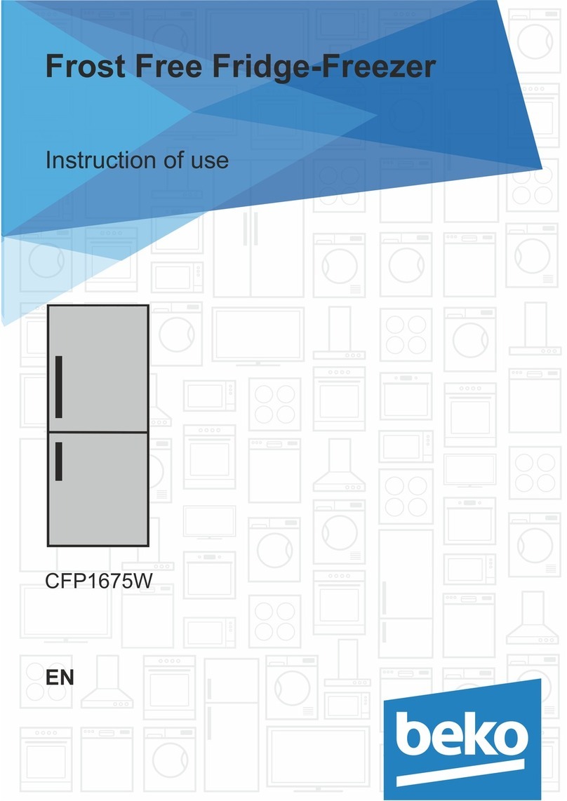 Beko CFP1675W Instruction Manual Beko CFP1675W Instruction Manual