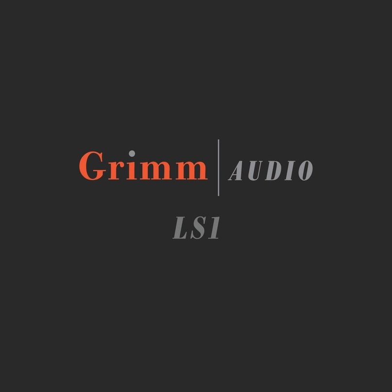 Grimm Audio LS1 manual