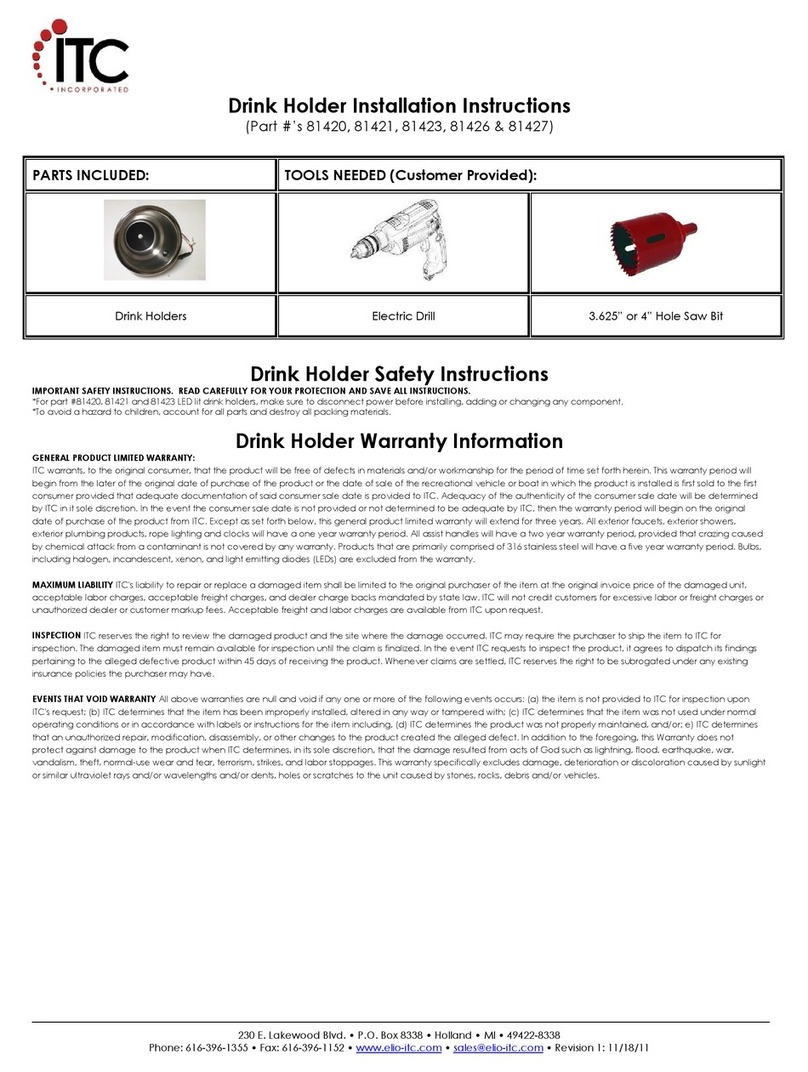 ITC 81420 installation instructions