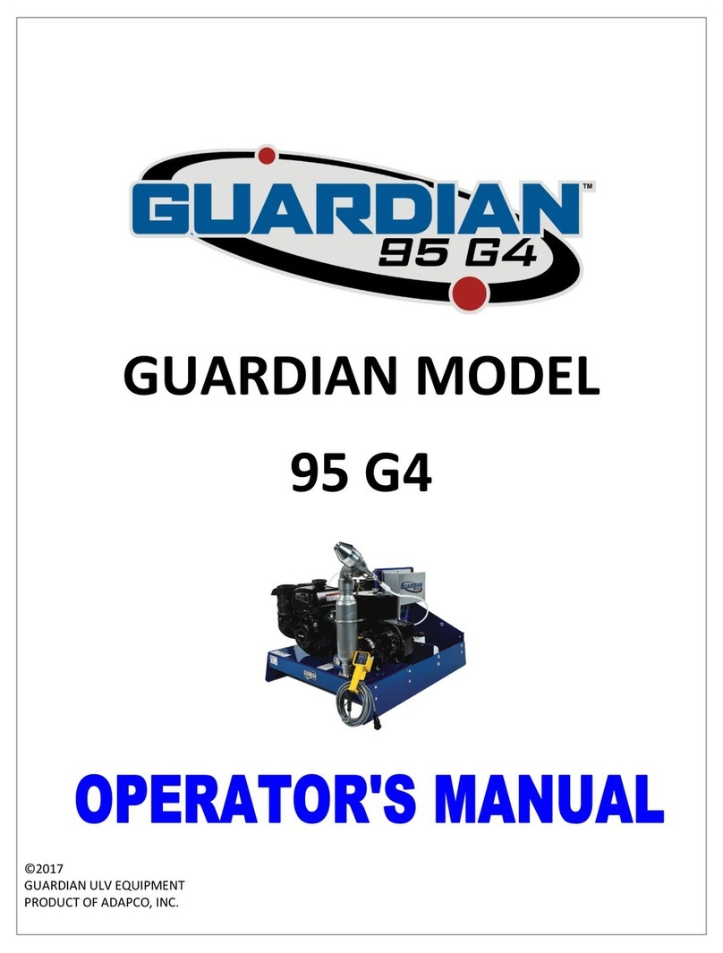 ADAPCO Guardian 95 G4 Operator's manual